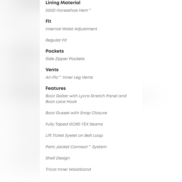 686 GORE-TEX Core Shell Pants - Men's Large Black - Picture 10 of 11